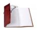 Vintage handmade Leather Plain Note Book Personal Organiser Day Planner Travel Book